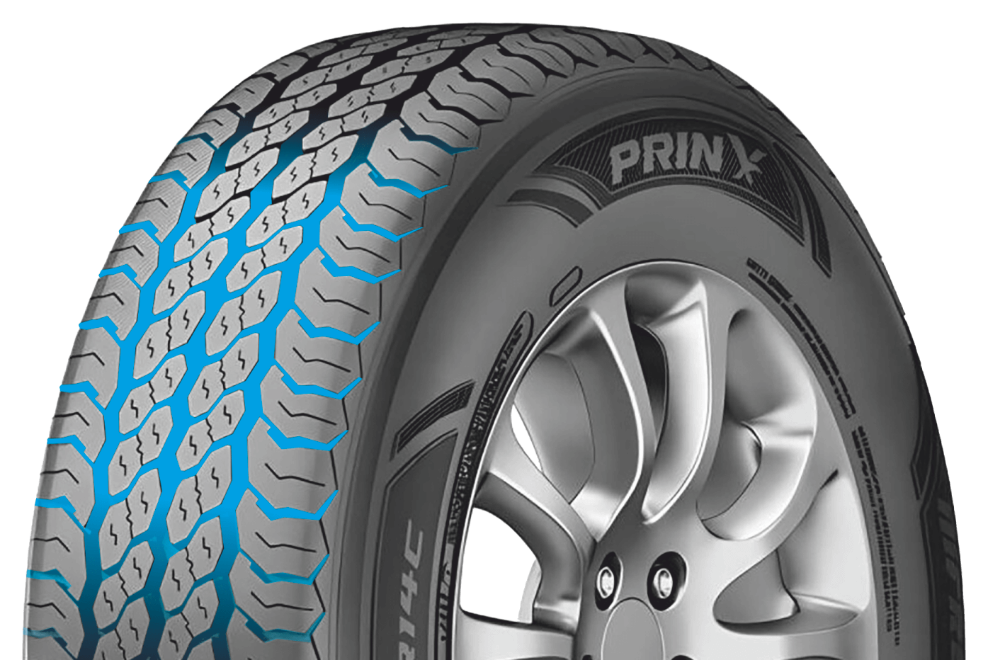 Устойчивость к аквапланированию шин Prinx HiFree HV1