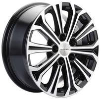 Khomen KHW1610 Black-FP 5*108 6.5xR16 ET50 DIA63.3
