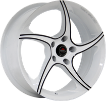 Yokatta Model-2 W+B 5*105 6xR15 ET39 DIA56.6
